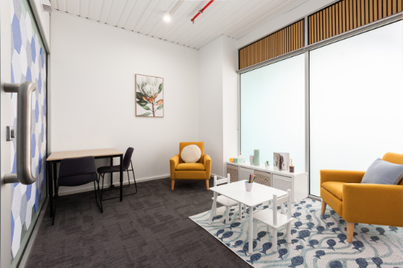 Pelican Room CapacityPlus therapy room hire Footscray