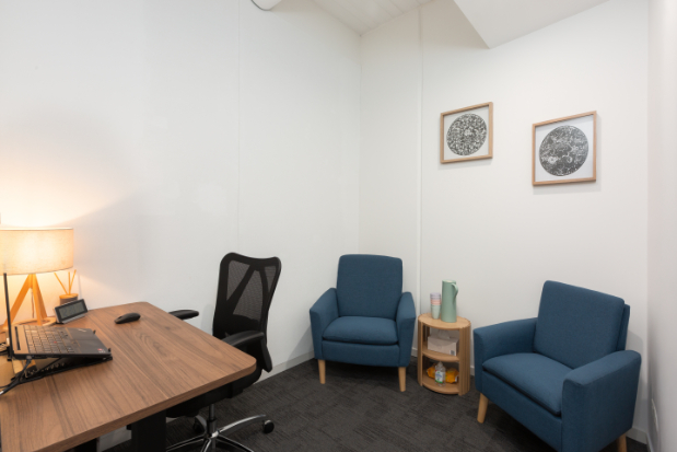 Kingfisher Room CapacityPlus therapy room hire Footscray